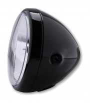 Highsider Headlight Reno 178 mm in Black