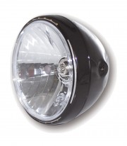 Highsider Headlight Reno 2 178 mm in Black
