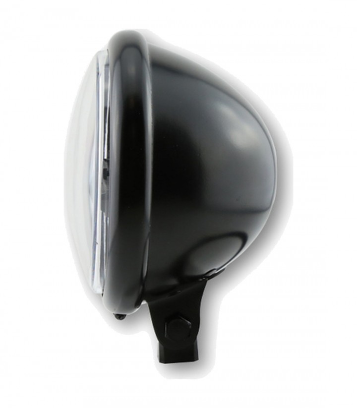 Faro Delantero LED Highsider Bates Style Type 5 de 146 mm en Negro