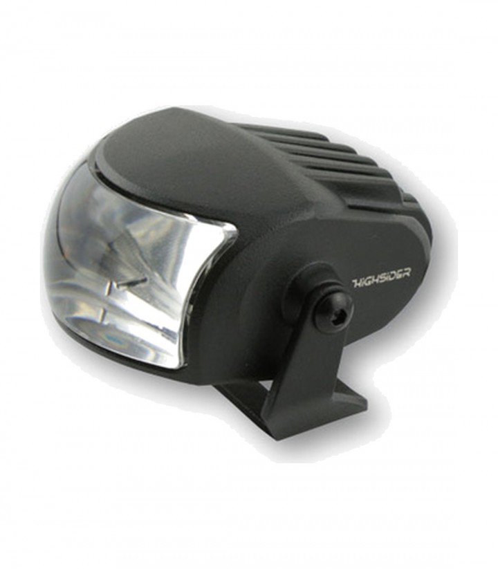 Faro Delantero LED Highsider Comet-Low en Negro