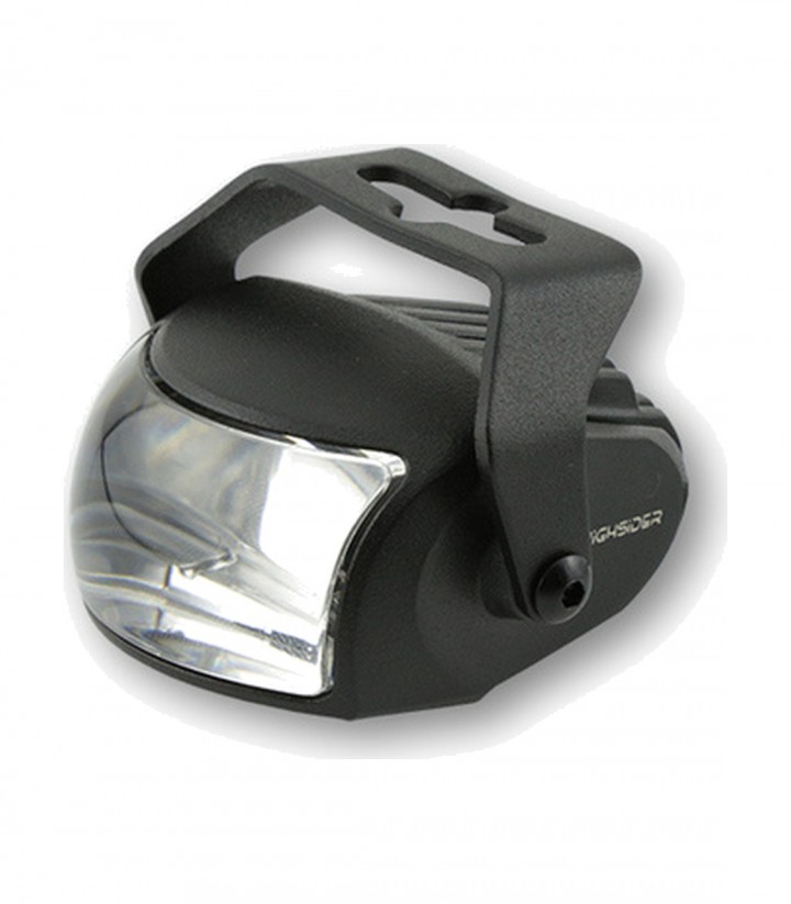 Faro Delantero LED Highsider Comet-Low en Negro
