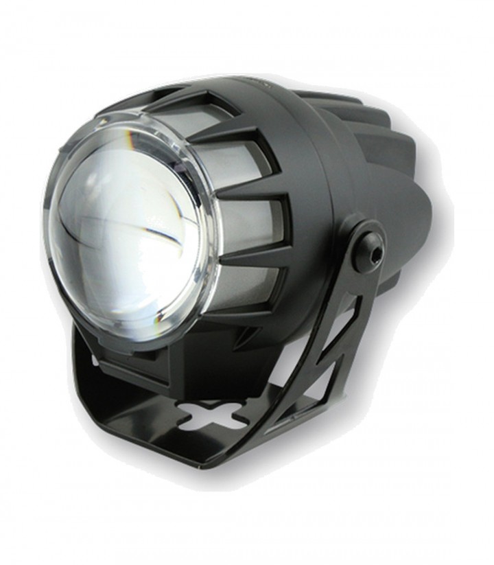 Faro Delantero LED Highsider Dual-Stream 45 mm en Negro