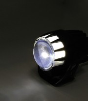 Highsider LED Headlight Dual-Stream 45 mm in Black