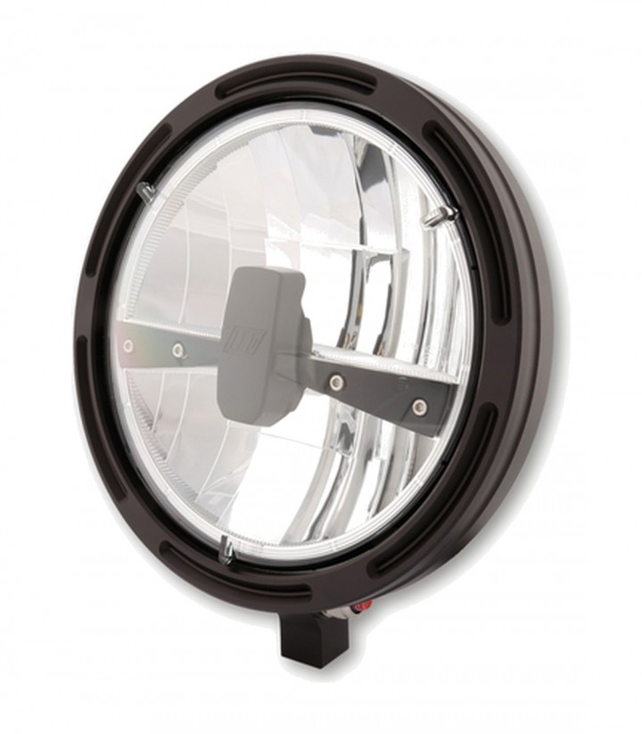 Faro Delantero LED Highsider Frame-R1 Type 3 de 178 mm en Negro