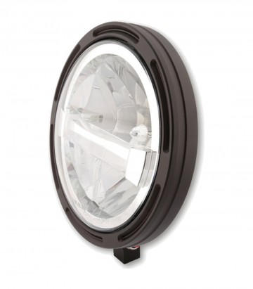 Faro Delantero LED Highsider Frame-R1 Type 4 de 178 mm en Negro