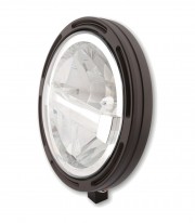 Faro Delantero LED Highsider Frame-R1 Type 4 de 178 mm en Negro