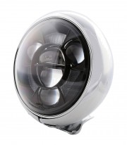 Faro Delantero LED Highsider HD-Style Type 11 de 178 mm en Cromado