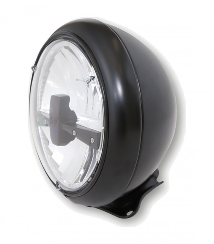 Faro Delantero LED Highsider HD-Style Type 3 de 178 mm en Negro
