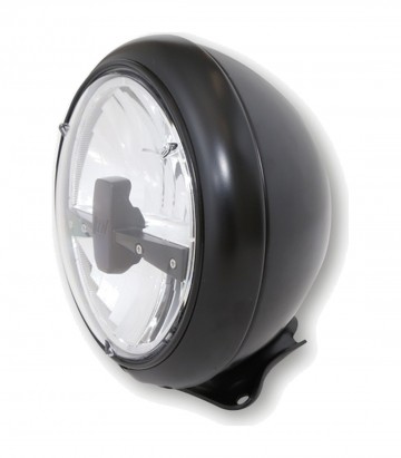 LED-Scheinwerfer Highsider HD-Style Type 3 mit 178 mm in Schwarz