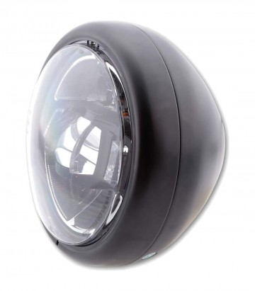 Faro Delantero LED Highsider Pecos Type 10 de 146 mm en Negro