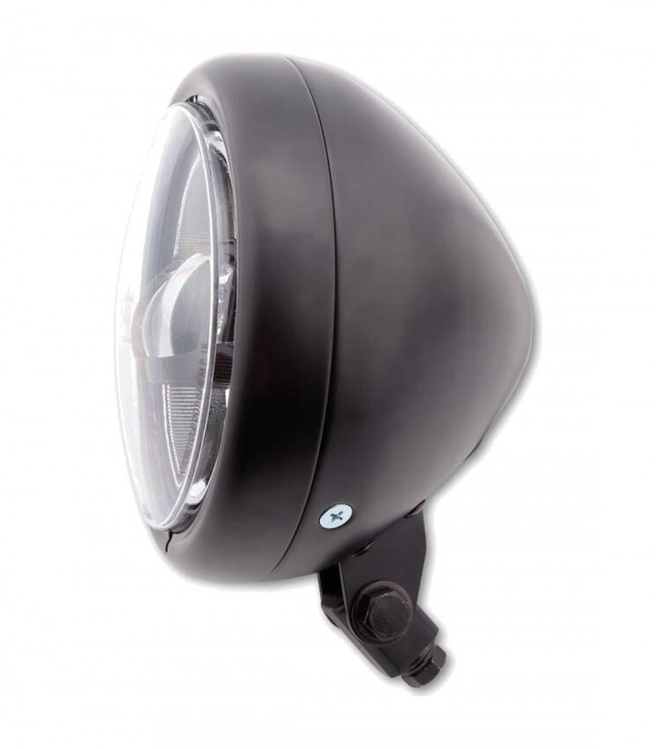 LED-Scheinwerfer Highsider Pecos Type 10 mit 146 mm in Schwarz