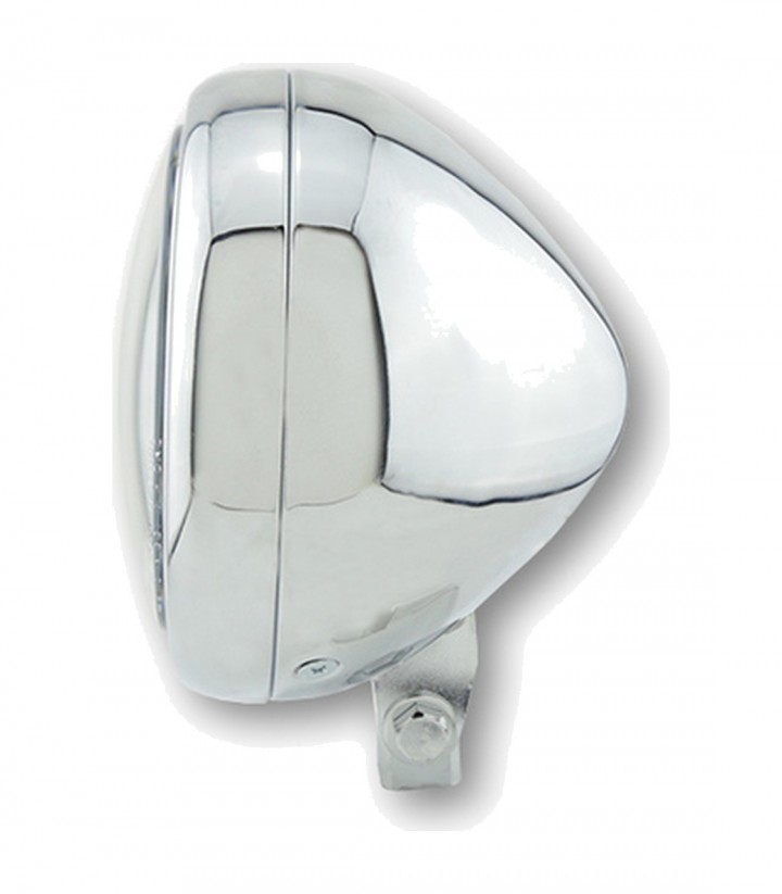 LED-Scheinwerfer Highsider Pecos Type 6 mit 146 mm in Verchromt