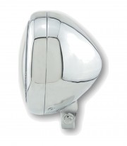 Highsider LED Headlight Pecos Type 6 146 mm in Chrome