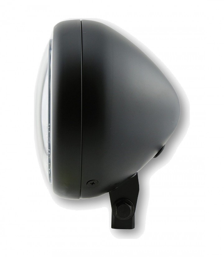 Faro Delantero LED Highsider Pecos Type 6 de 146 mm en Negro