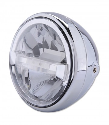 Highsider LED Headlight Reno Type 4 in Chrome