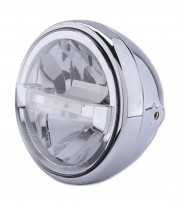 Highsider LED Headlight Reno Type 4 in Chrome