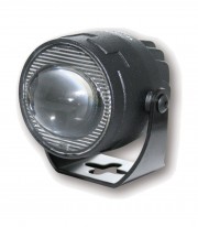 Faro Delantero LED Highsider Satellite en Negro