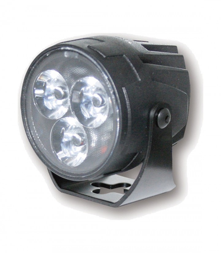 LED-Scheinwerfer Highsider Satellite in Schwarz