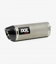 Ixil VTI exhaust for Kawasaki Z 400 & Ninja 400 2018-19 color Steel