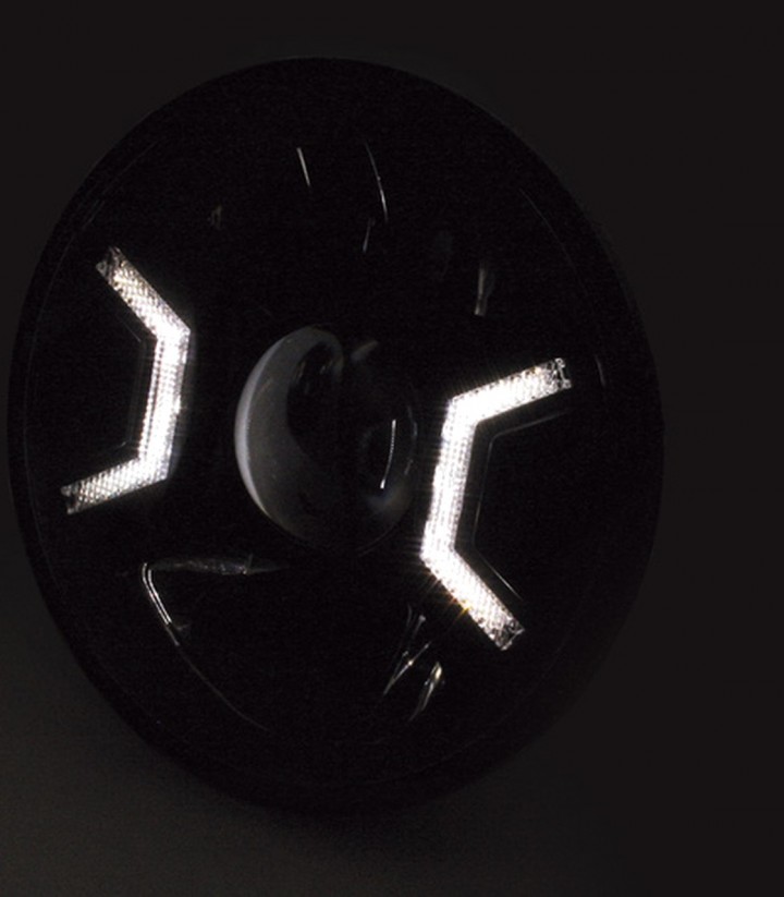 Óptica de Faro LED Highsider Type 2 de 178 mm