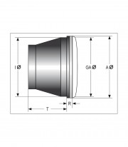 Highsider LED Headlight Insert Type 7 146 mm