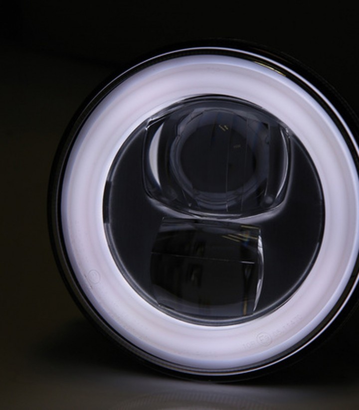Óptica de Faro LED Highsider Type 9 de 120 mm