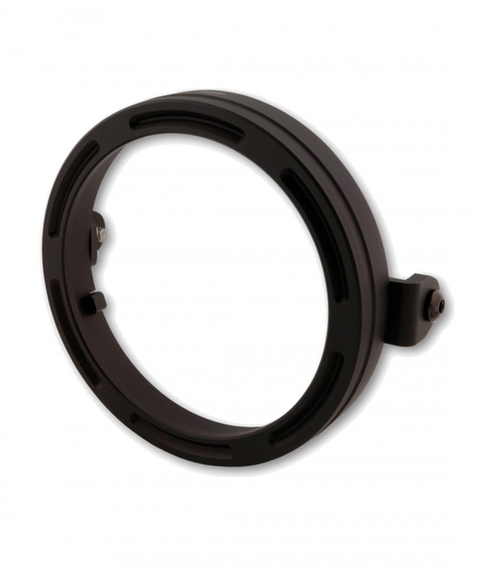 Anillo Soporte de Faro Highsider Frame-R1 en Negro