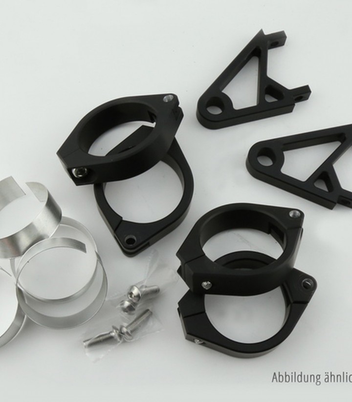 Highsider Headlight Mount XS Ø 42-43 mm in Black