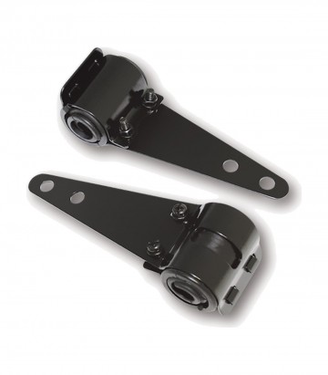 Highsider Fork Headlight Mount 30-38 mm in Black