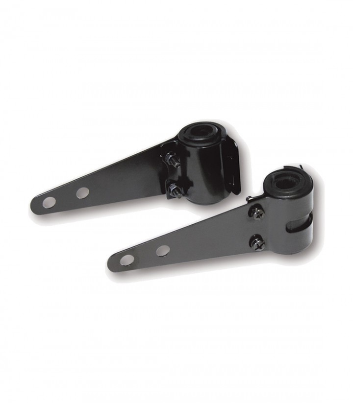 Highsider Fork Headlight Mount 30-38 mm in Black