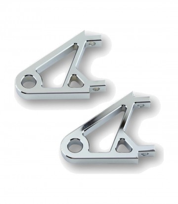 Soportes de Faro Highsider (Extra Corto) Aluminio CNC en Cromado