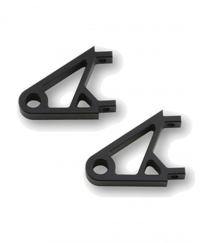 Soportes de Faro Highsider (Extra Corto) Aluminio CNC en Negro