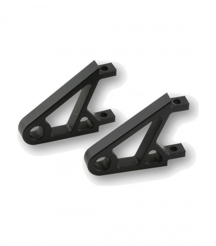 Soportes de Faro Highsider (Extra Corto) Aluminio CNC en Negro