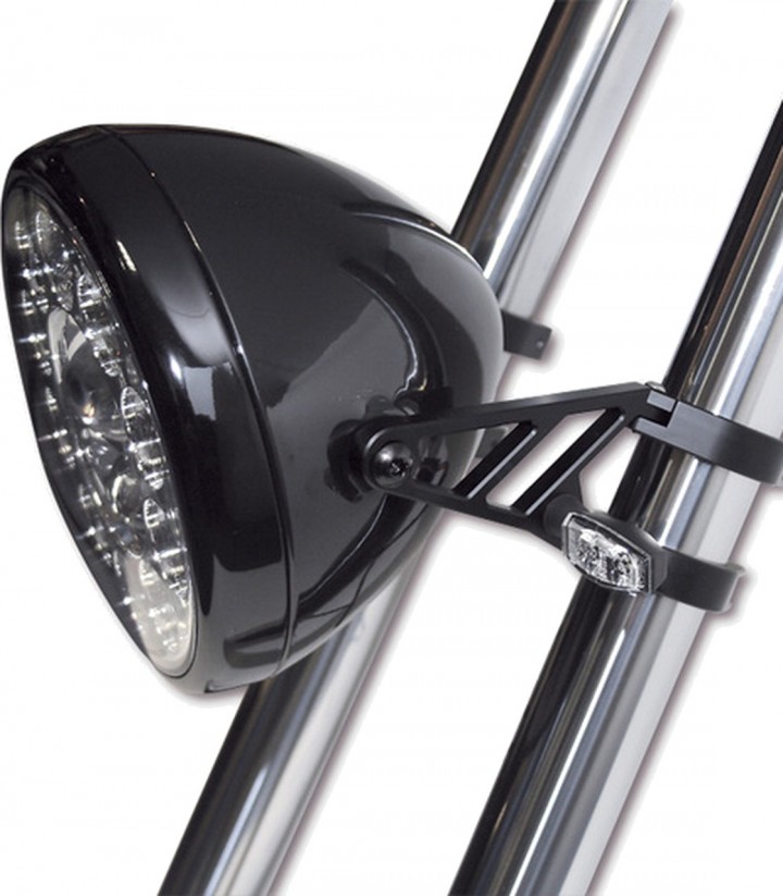 Soportes de Faro Highsider Ø 42-43 mm en Negro