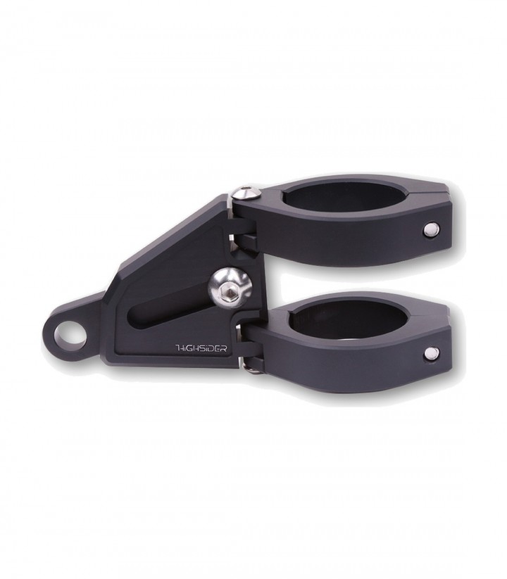 Soportes de Faro Regulables Highsider Extend Ø 35-37 mm en Negro