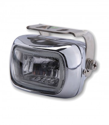 Faro Antiniebla Highsider en Cromado con Cristal Transparente
