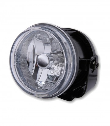 Faro Antiniebla Highsider en Negro con Cristal Transparente