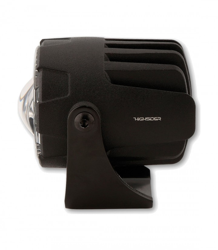 Faro Antiniebla LED Highsider FT13-Fog en Negro con Cristal Transparente