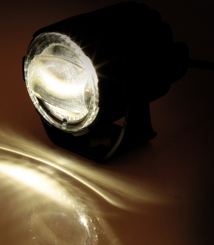 Faro Antiniebla LED Highsider FT13-Fog en Negro con Cristal Transparente
