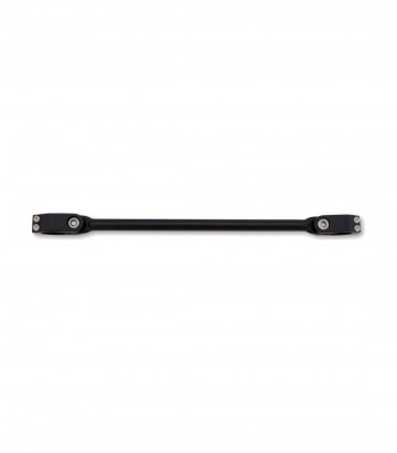 Highsider Handlebar Brace Cross-Bar ST02 with One-Piece Clamp in Matt Black