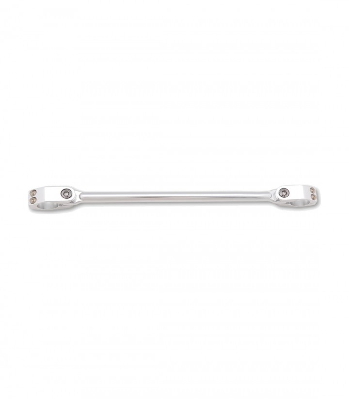 Lenker-Querstrebe Highsider Cross-Bar ST02 mit 2-teiliger Klemme in Silber