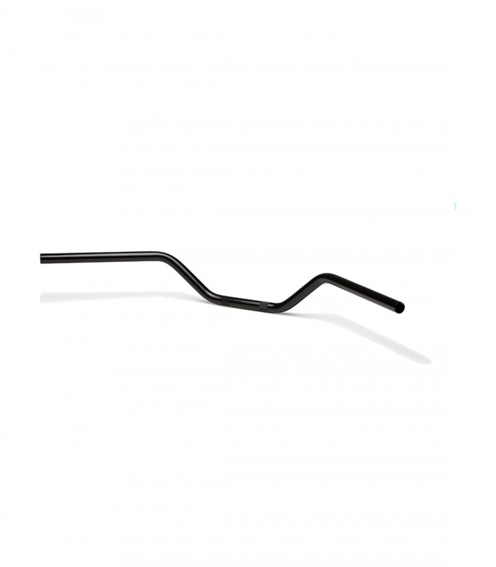 Manillar Highsider Flat Track L14 22 mm Acero en Negro