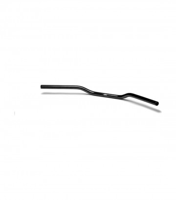 Highsider Handlebar Superbike AN1 22.2 mm Shot-Blasted Aluminium in Black