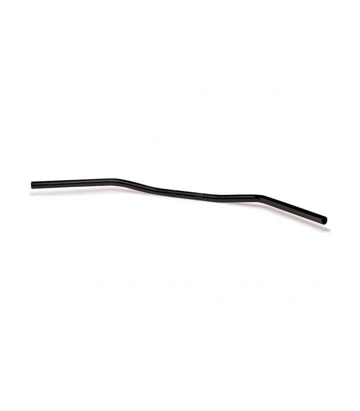 Lenker Highsider Wide Bar L11 25,4 mm 95-D Stahl in Schwarz