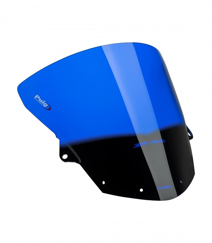 Windschild Puig Standard Kawasaki ZX-10R (08-10) Blau 4627A
