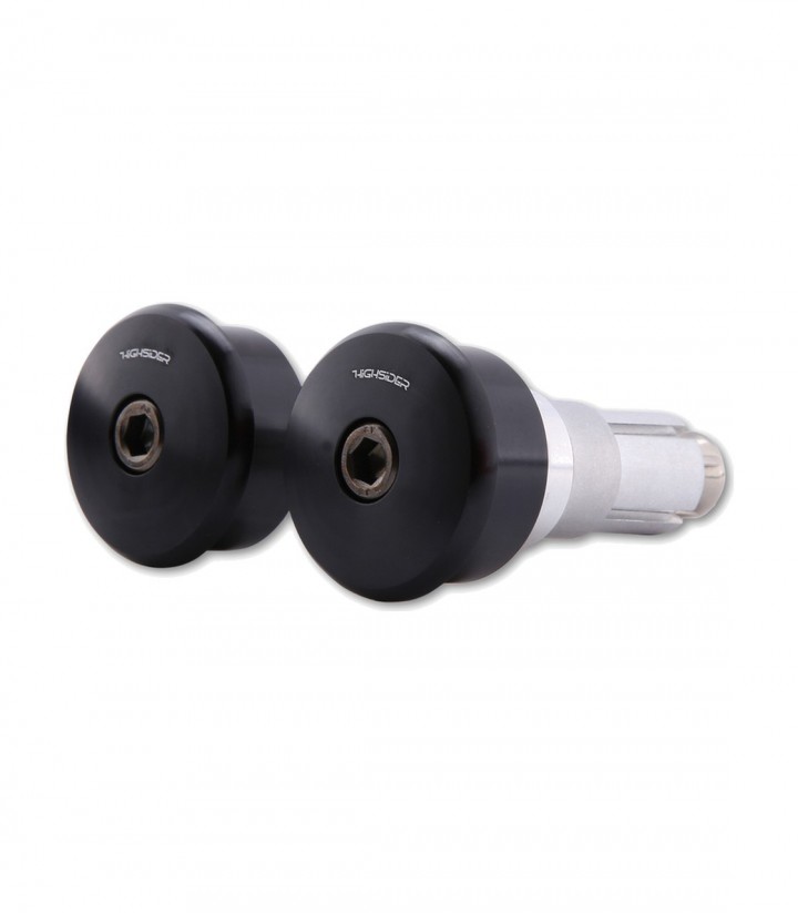 Highsider Bar Ends Curve in Black