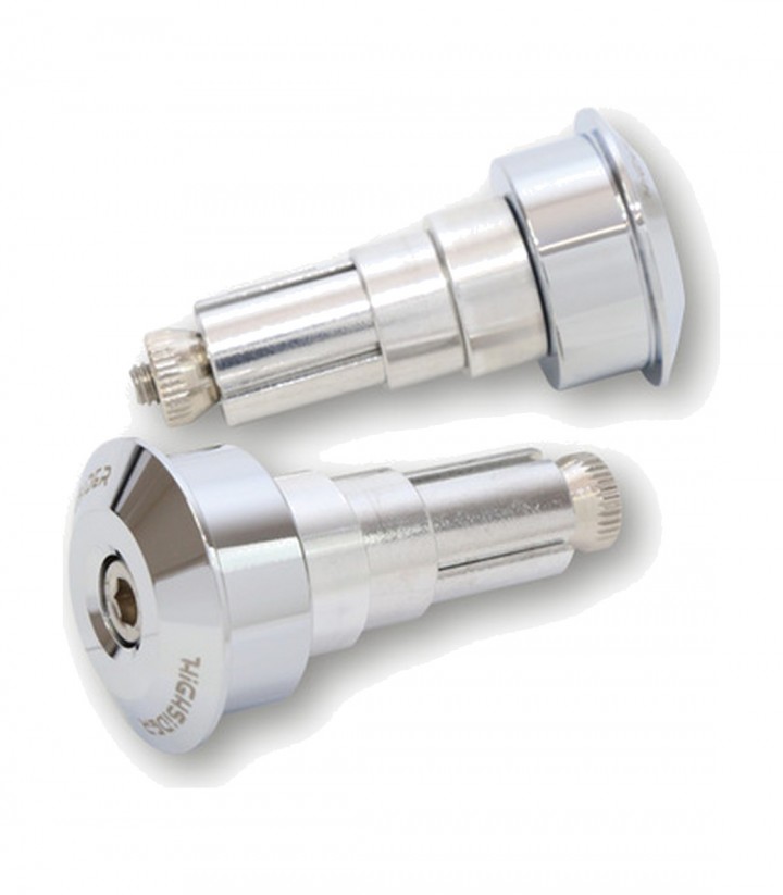 Highsider Bar Ends DOT in Chrome