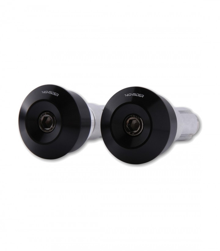 Lenkerendgewichte Highsider Dot in Schwarz