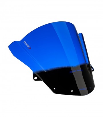 Windschild Puig Z-Racing Kawasaki ZX-10R (08-10) Blau 4625A