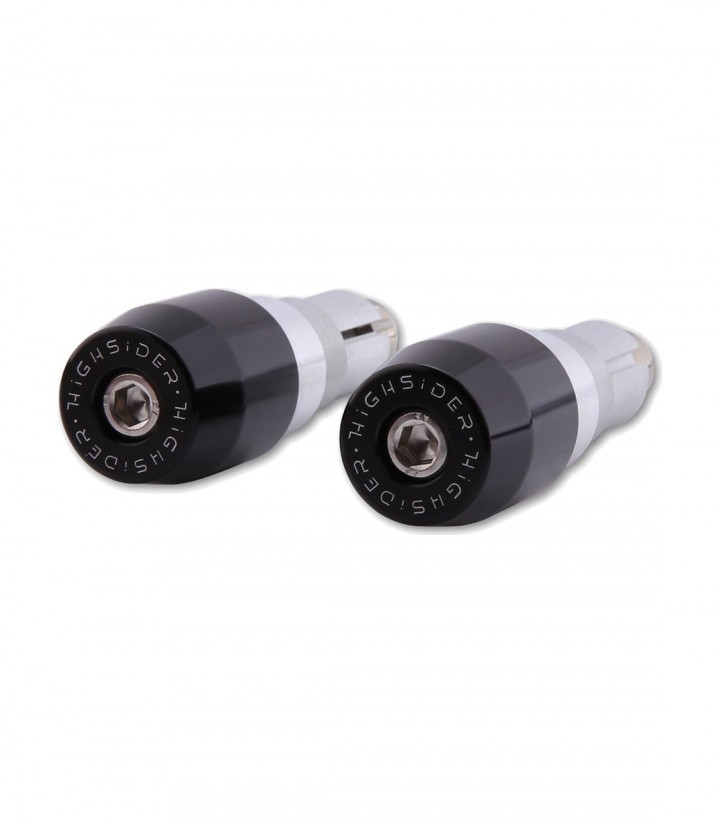 Lenkerendgewichte Highsider Evo in Schwarz